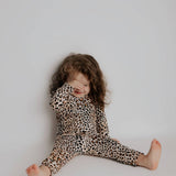 Kids Pjs and Lougewear, kids jammies, leopard printed