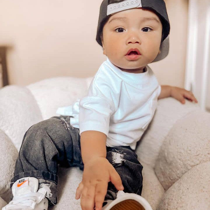 Toddler Relaxed Straight Washed Black Jeans-toddler jeans