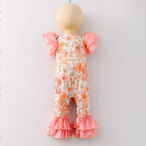 Spring Romper for Little girls-Little girls romper