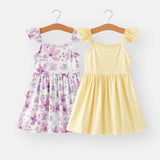 Spring and Summer Girls' Suspenders Dress-twirl dress for girls-girls summer dress