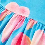Dress for girls, toddler dress, Pink dress, dress set, heart dress, girls dress