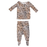 Kids Pjs and Lougewear, kids jammies, leopard printed