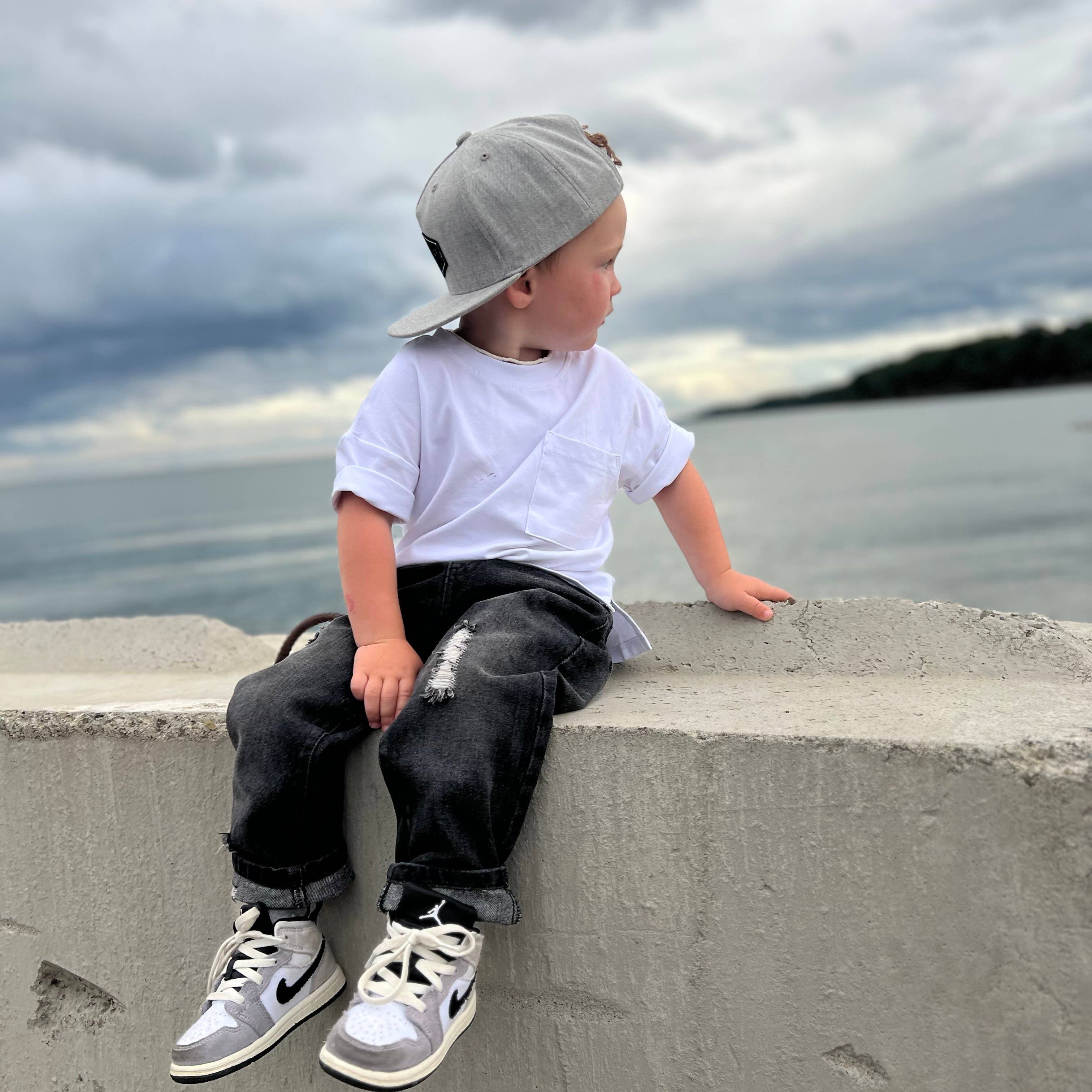 Toddler Relaxed Straight Washed Black Jeans-toddler jeans