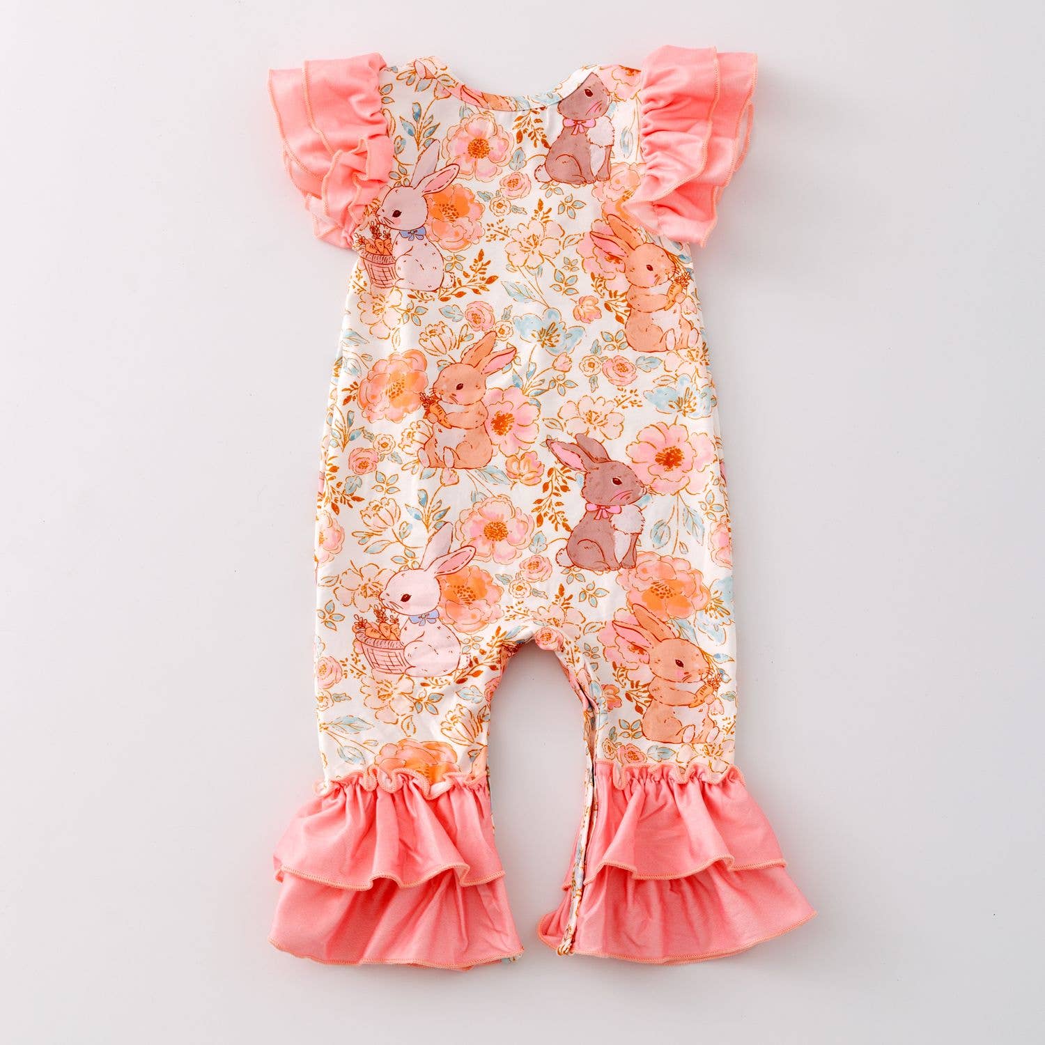 Spring Romper for Little girls-Little girls romper