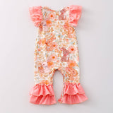 Spring Romper for Little girls-Little girls romper