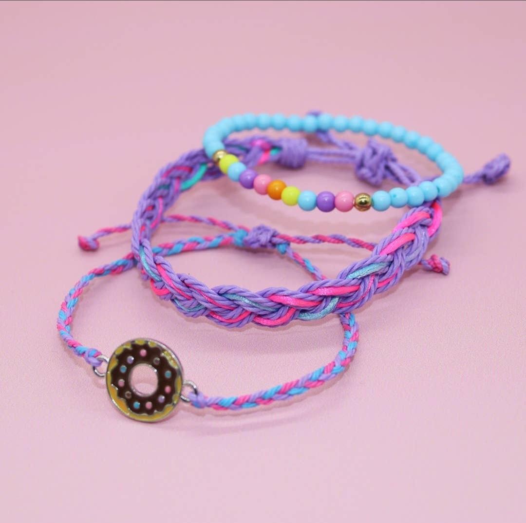 Rainbow Color Necklace | Girl Plastic Bracelet | NovaBrooks Boutique